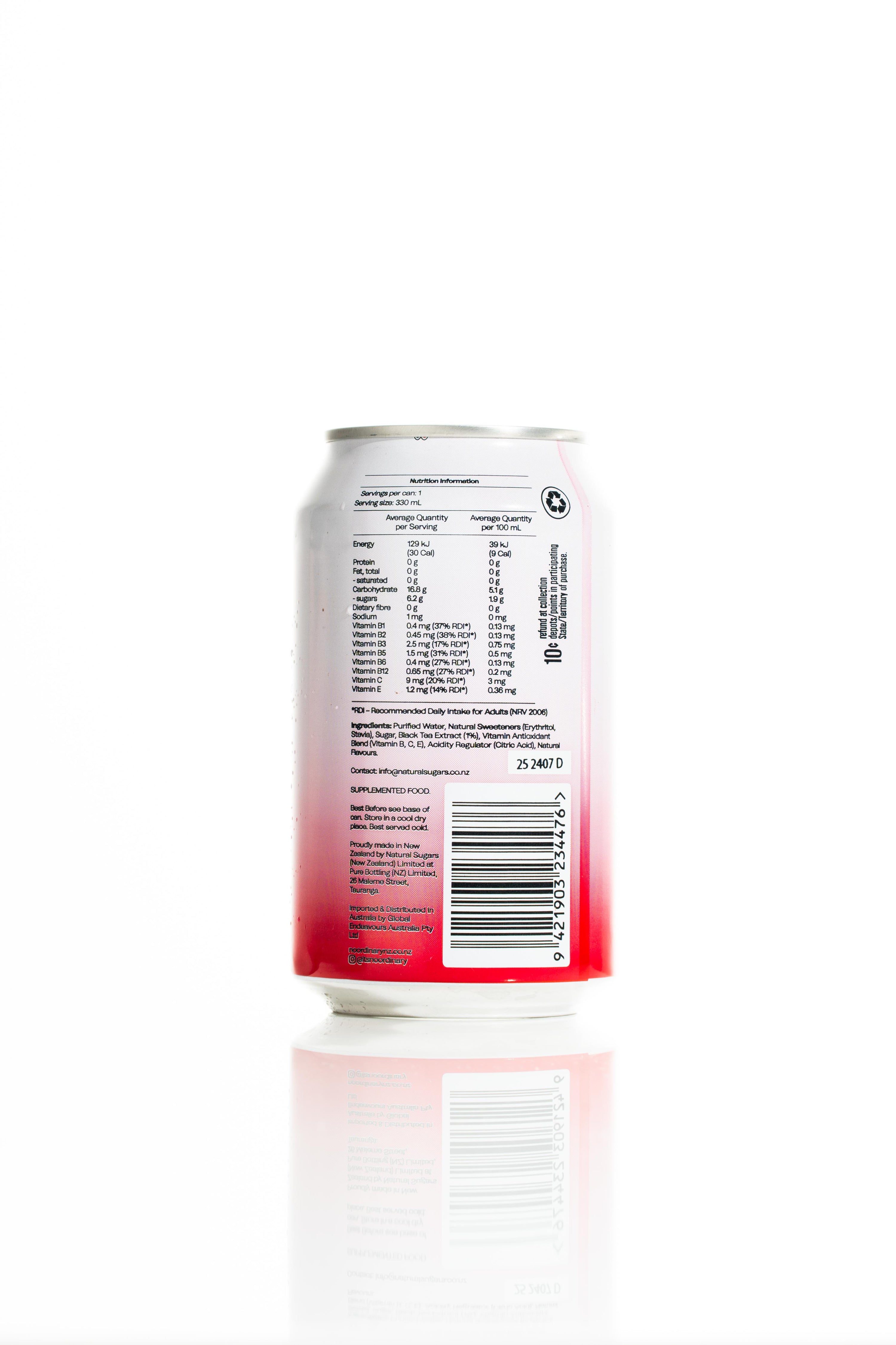 No Ordinary Ice Tea - Bay of Plenty Raspberry